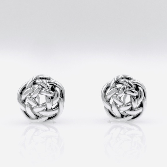 Tiffany & Co. Weave Knot Earrings - Picture 2 of 8